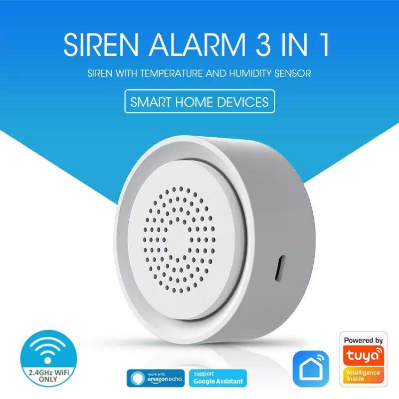 Sirena compatible con TUYA Sirena compatible con TUYA