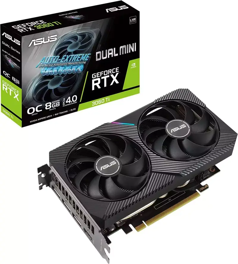 ASUS NVIDIA GeForce RTX 3060 Ti V2 Mini OC Edition ASUS NVIDIA GeForce RTX 3060 Ti V2 Mini OC Edition