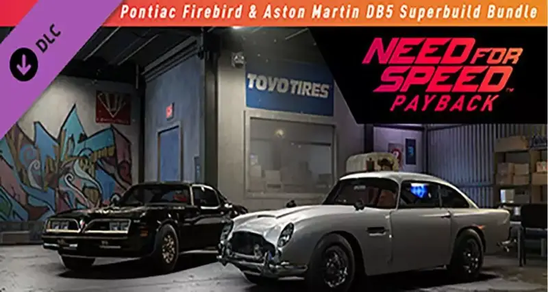 Need for Speed™ Payback: paquete de Pontiac Firebird y Aston Martin DB5 Need for Speed™ Payback: paquete de Pontiac Firebird y Aston Martin DB5