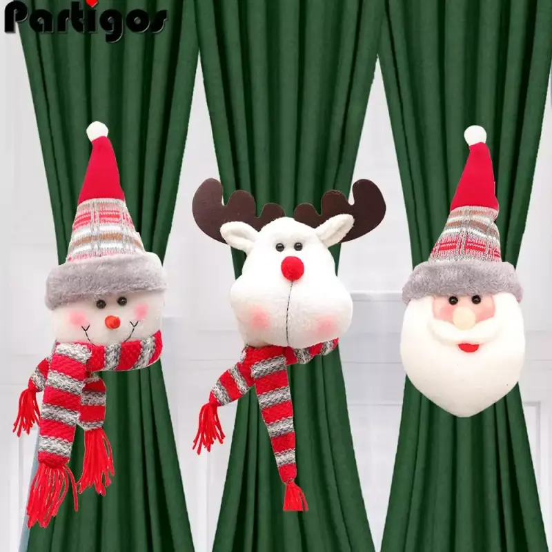 Hebilla de cortina de Navidad Hebilla de cortina de Navidad