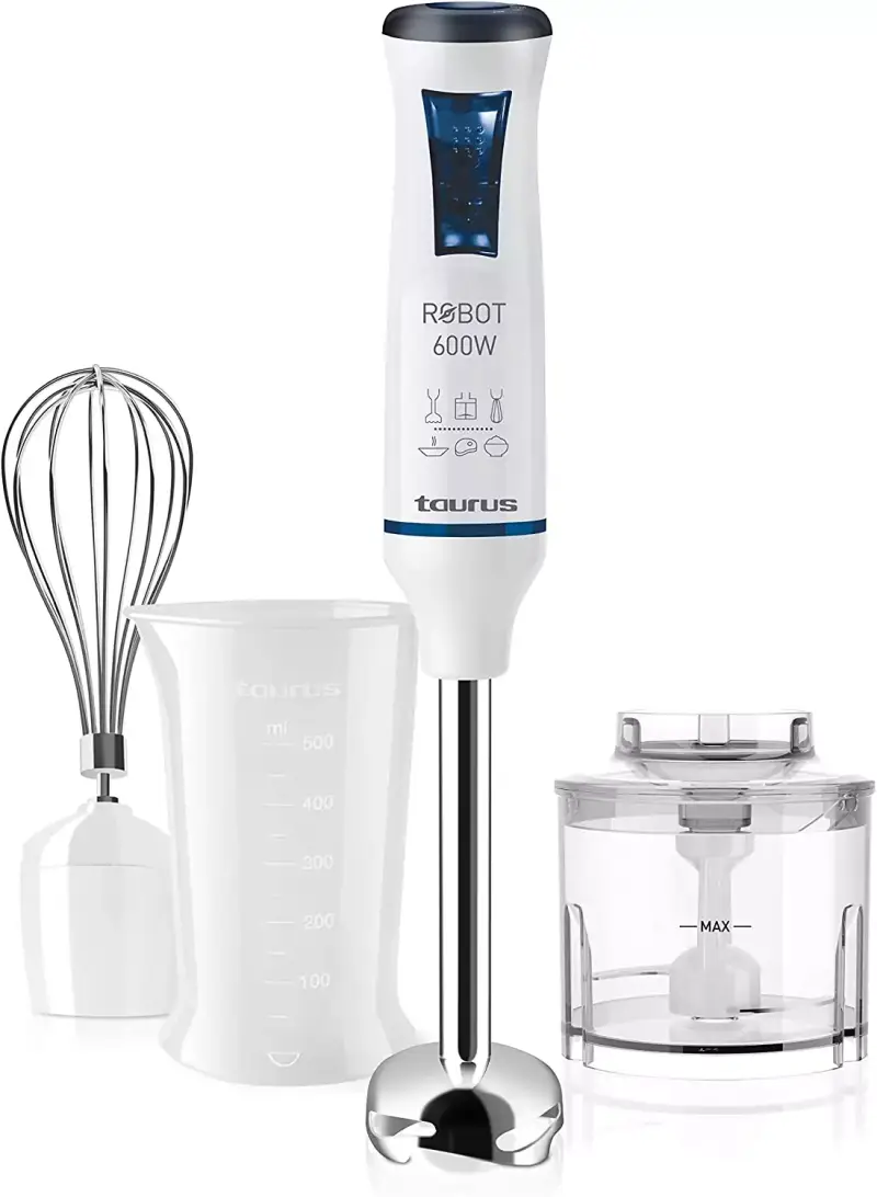 Batidora Taurus Robot 600 Plus Inox 600W Batidora Taurus Robot 600 Plus Inox 600W