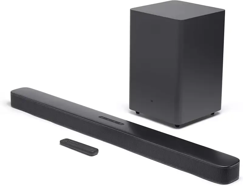 Barra de sonido con subwoofer JBL Bar 2.1 Deep Bass 300W Barra de sonido con subwoofer JBL Bar 2.1 Deep Bass 300W