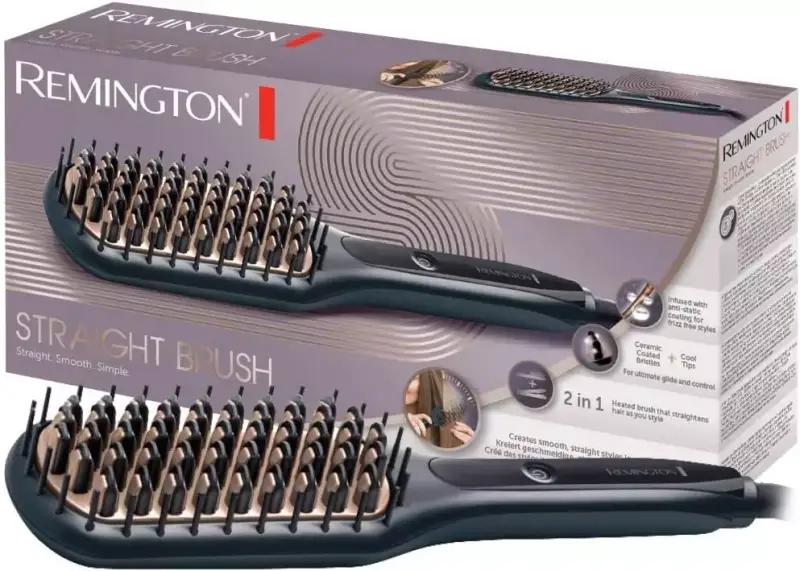 Cepillo alisador Remington cerámico Cepillo alisador Remington cerámico