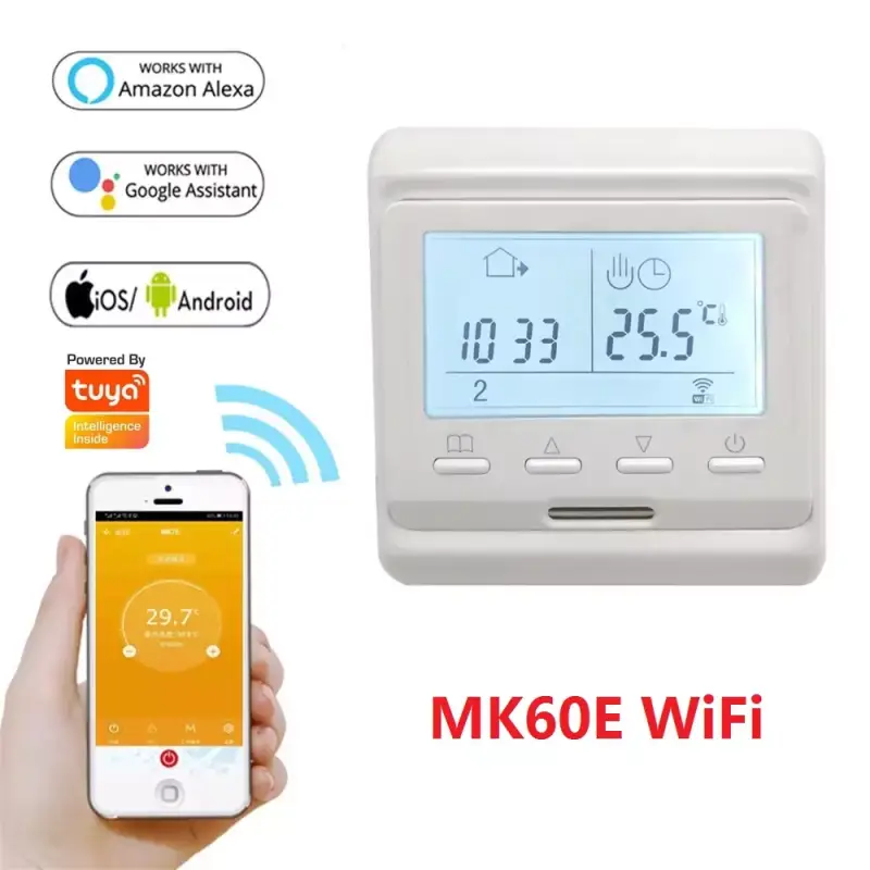 MINCO termostato inteligente programable con WiFi MINCO termostato inteligente programable con WiFi