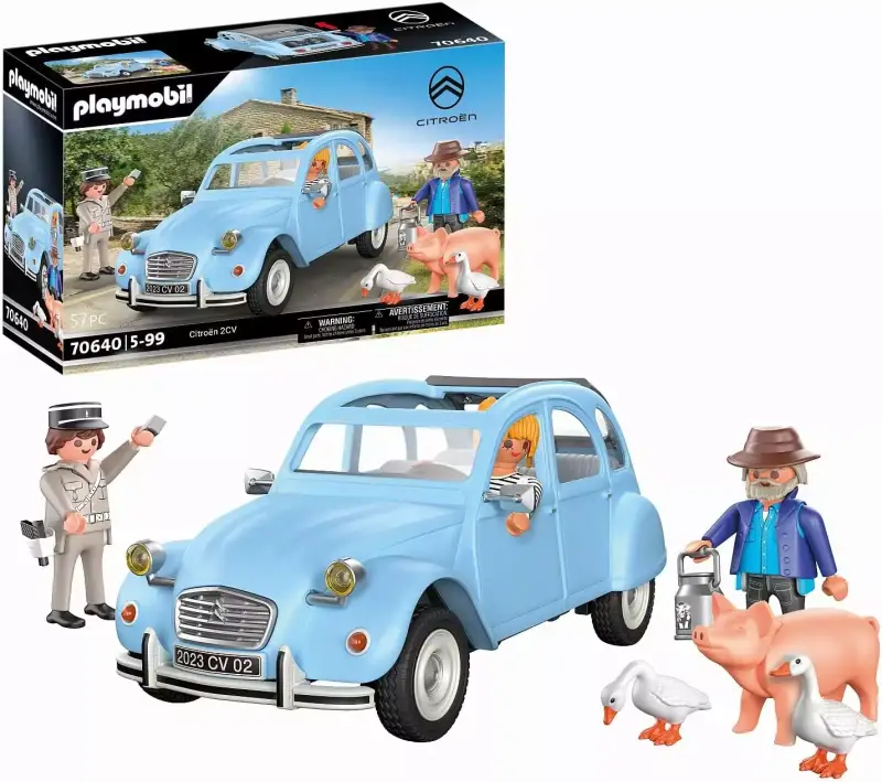 PLAYMOBIL Citroën 2CV con capota extraíble PLAYMOBIL Citroën 2CV con capota extraíble