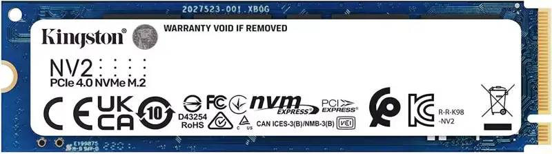 SSD NVMe Kingston NV2 2TB Gen4 SSD NVMe Kingston NV2 2TB Gen4