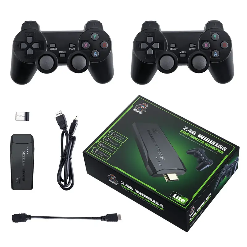 Arcade Stick M8 64GB + 2 Mandos Inalámbricos Arcade Stick M8 64GB + 2 Mandos Inalámbricos
