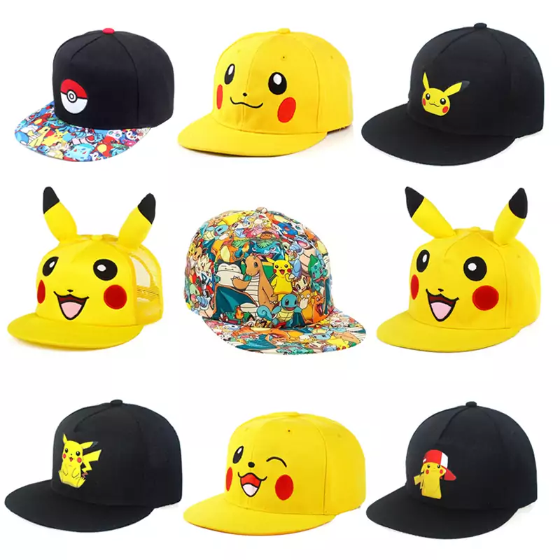 Gorras de Pokemon (varios modelos) Gorras de Pokemon (varios modelos)