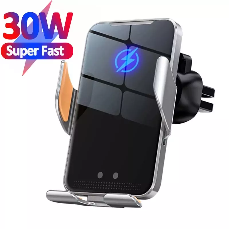 Cargador inalámbrico de coche de 30W Cargador inalámbrico de coche de 30W