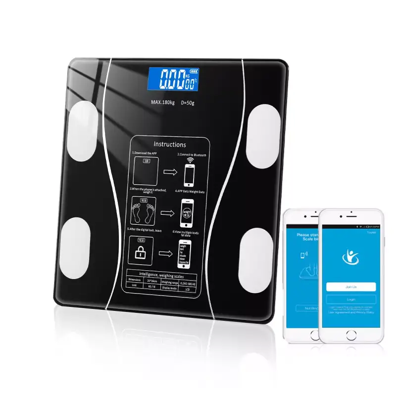 Báscula de baño con Bluetooth Báscula de baño con Bluetooth