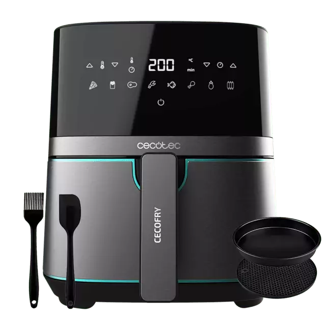 Freidora de aire Cecotec Cecofry Full InoxBlack 5500 Pro Freidora de aire Cecotec Cecofry Full InoxBlack 5500 Pro
