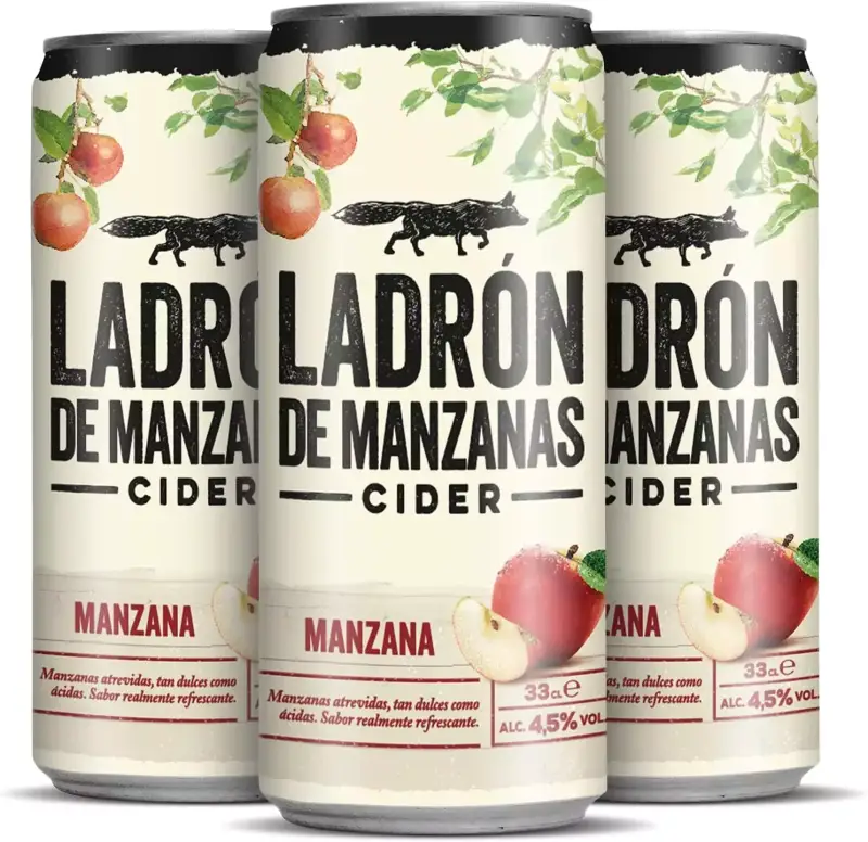 Ladrón de Manzanas Cider Pack Lata, 24 x 33cl Ladrón de Manzanas Cider Pack Lata, 24 x 33cl