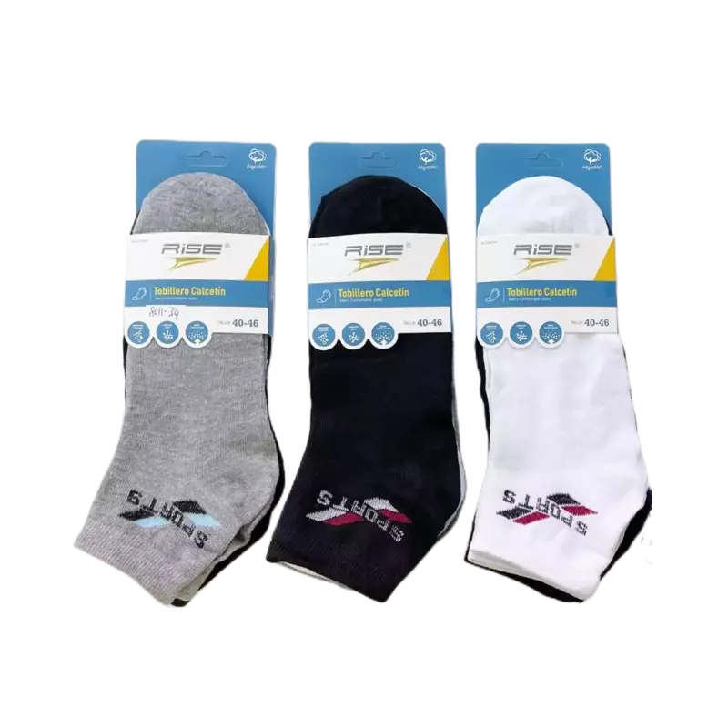 Pack de 3 Calcetines de deporte para hombre Pack de 3 Calcetines de deporte para hombre