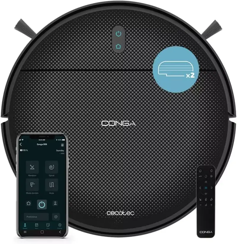Robot Aspirador Cecotec Conga 999 Origin X-Treme Robot Aspirador Cecotec Conga 999 Origin X-Treme