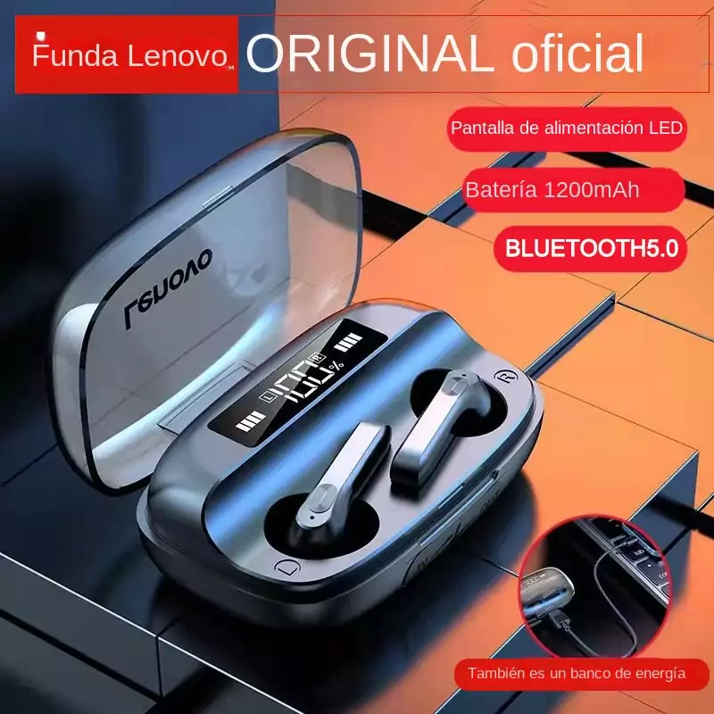 Lenovo Auriculares Inalámbricos QT81 Lenovo Auriculares Inalámbricos QT81