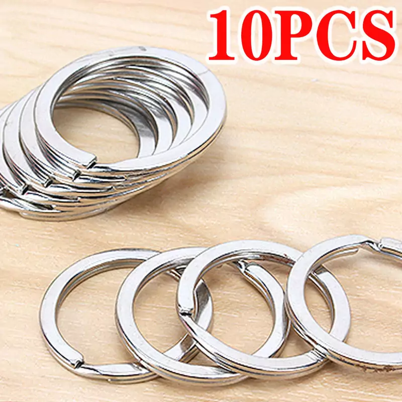 10x Anillas de metal para llaveros 10x Anillas de metal para llaveros