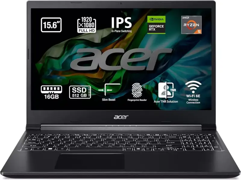 Acer Aspire Ryzen 5 16GB 512GB RTX3050 Acer Aspire Ryzen 5 16GB 512GB RTX3050