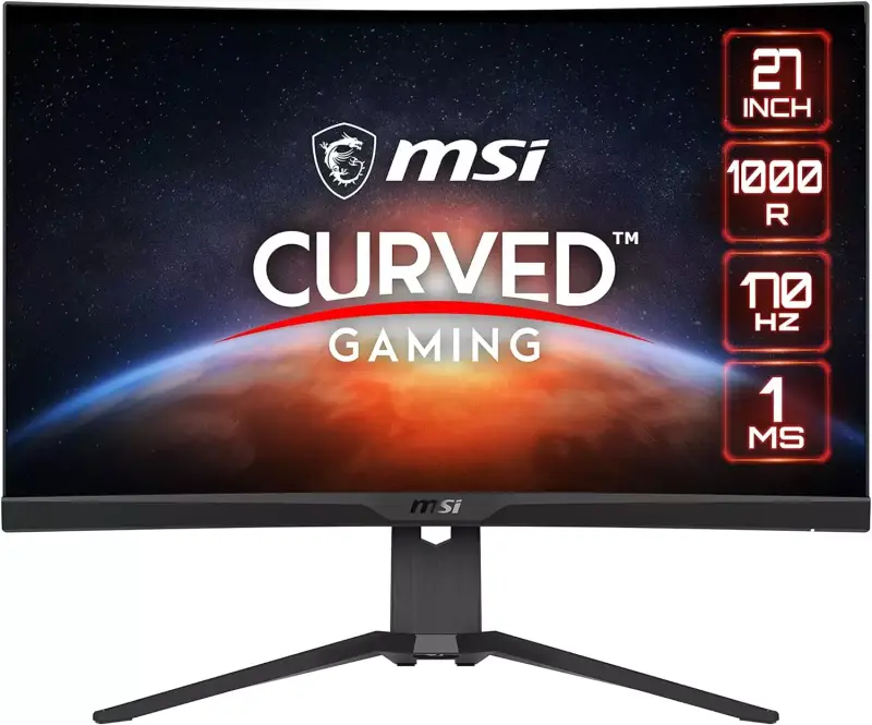 Monitor Gaming curvo MSI de 27" 170 Hz Monitor Gaming curvo MSI de 27" 170 Hz