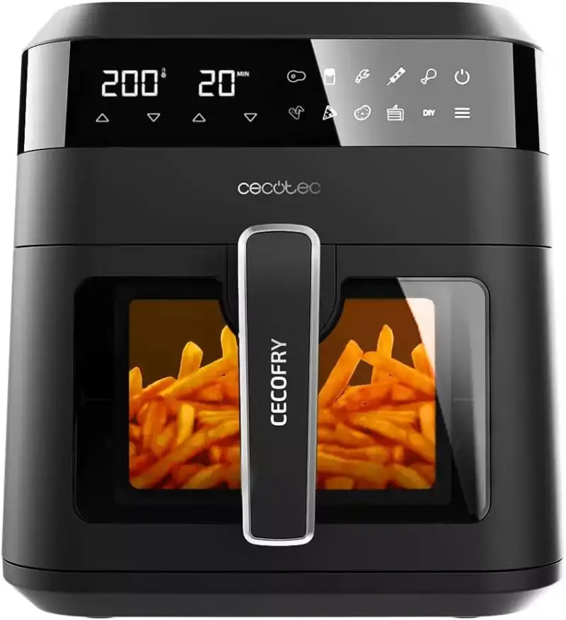 Freidora sin Aceite Cecotec 6L Cecofry Experience Window 6000 Freidora sin Aceite Cecotec 6L Cecofry Experience Window 6000