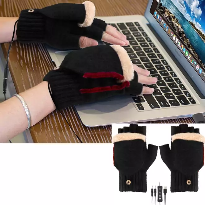 Guantes con calefacción USB unisex Guantes con calefacción USB unisex