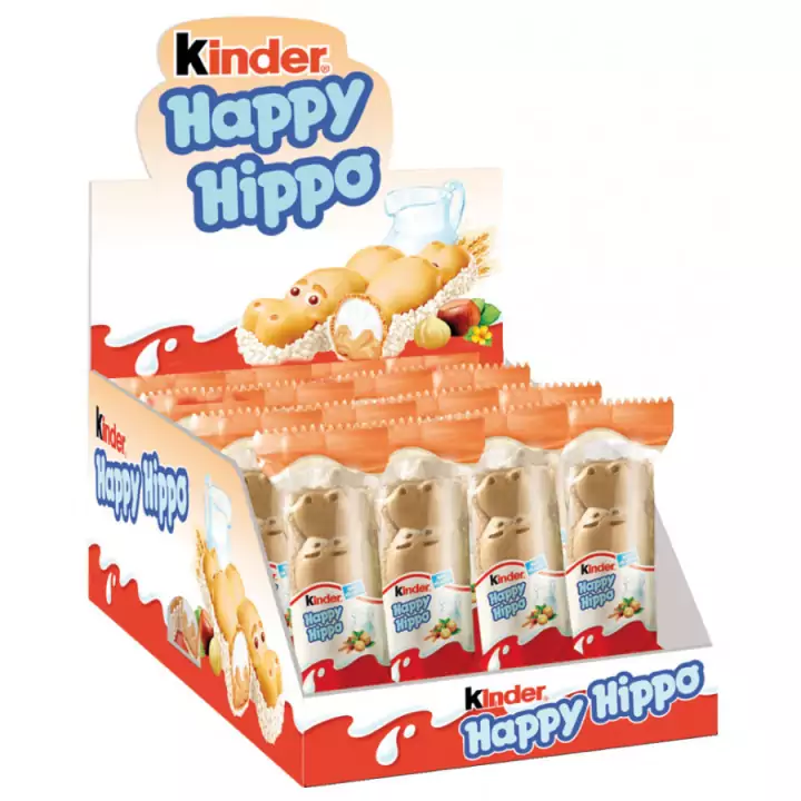 28 Barritas Kinder Happy Hippo 28 Barritas Kinder Happy Hippo