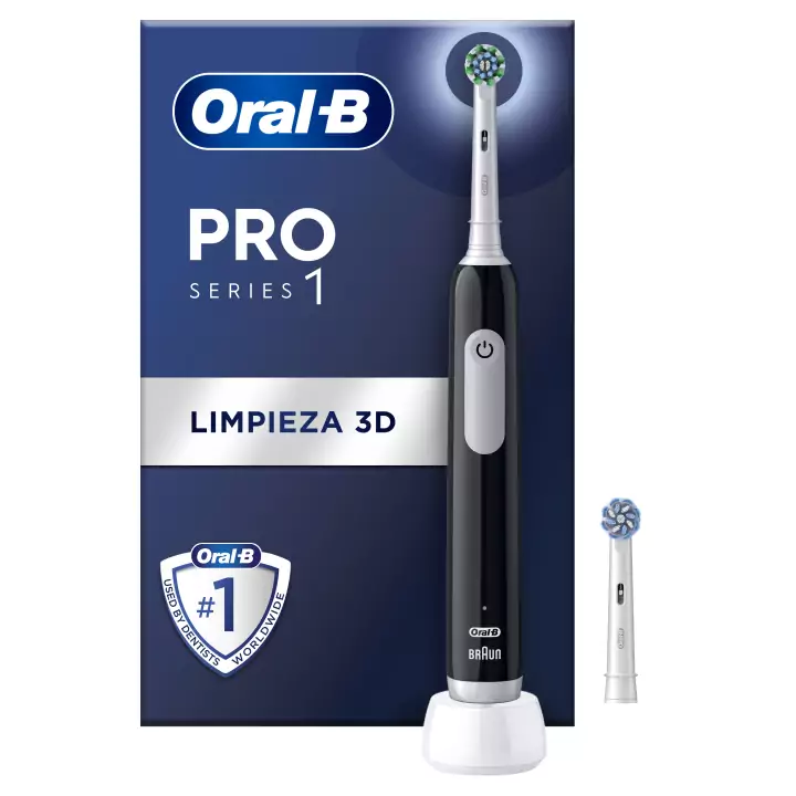 Cepillo de dientes eléctrico Oral-B Pro Series 1 + 2 Cabezales Cepillo de dientes eléctrico Oral-B Pro Series 1 + 2 Cabezales