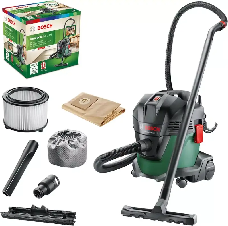 Aspirador en seco y húmedo Bosch Universal Vac 15 Aspirador en seco y húmedo Bosch Universal Vac 15