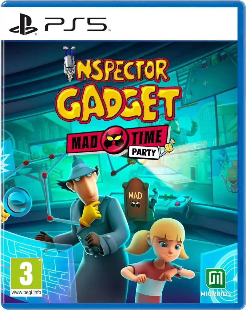 Videojuego Inspector Gadget Mad Time Party Videojuego Inspector Gadget Mad Time Party