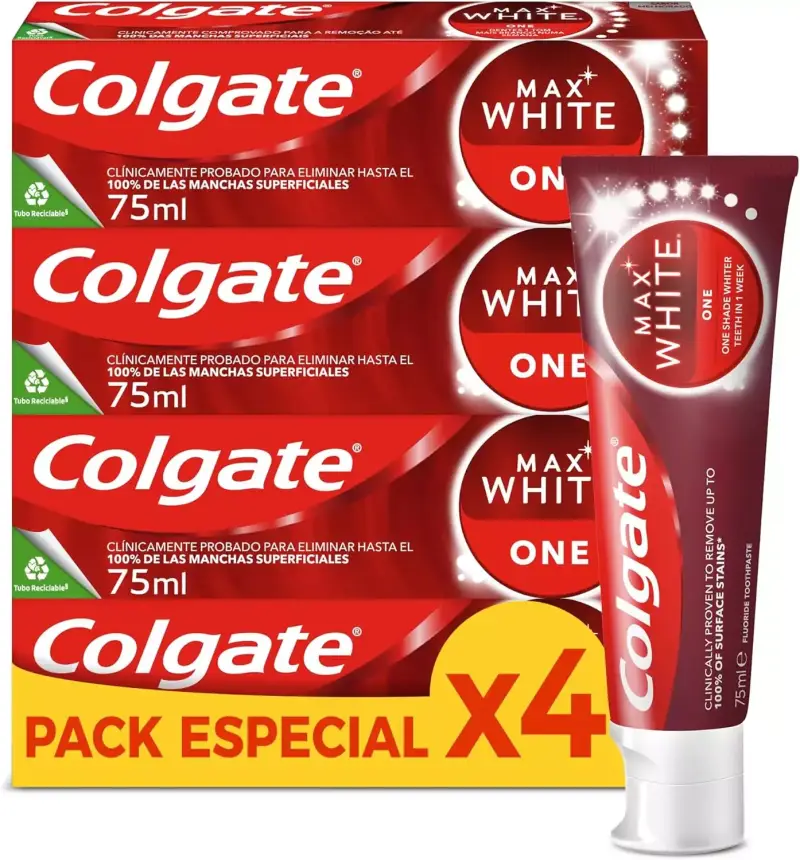 4x 75ml Colgate Max White One 4x 75ml Colgate Max White One