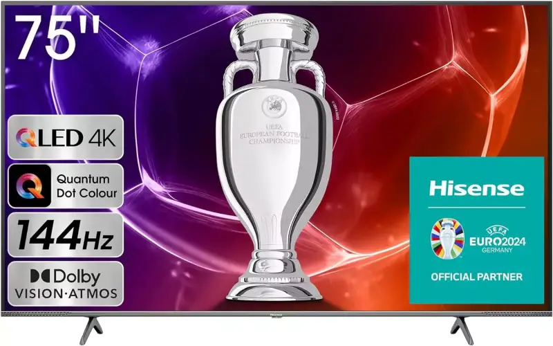 Smart TV Hisense QLED 75" 4K 144Hz Smart TV Hisense QLED 75" 4K 144Hz