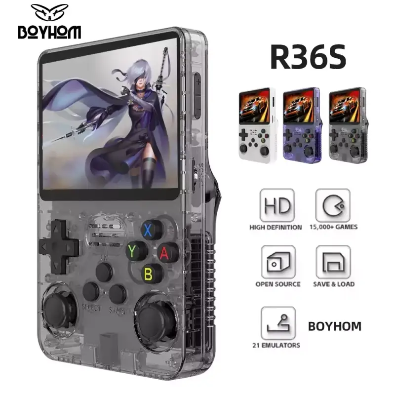 Consola de videojuegos portátil Retro R36S Consola de videojuegos portátil Retro R36S
