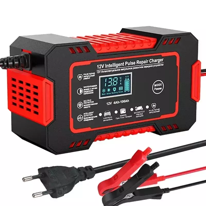 Cargador de batería de coche 12V Cargador de batería de coche 12V