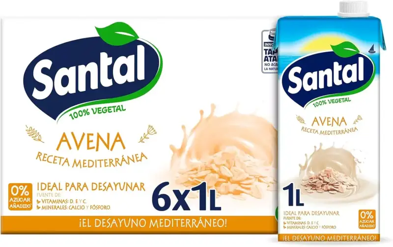 6x 1L Bebida Vegetal de Santal 6x 1L Bebida Vegetal de Santal
