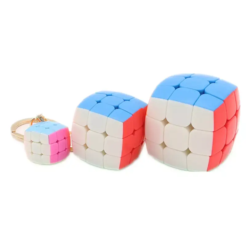 Llavero antiestrés Cubo rubik 3x3 Llavero antiestrés Cubo rubik 3x3