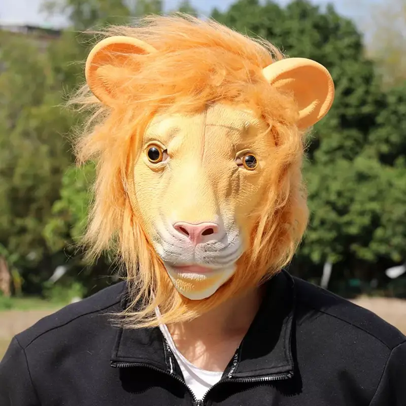 Máscara de león Máscara de león