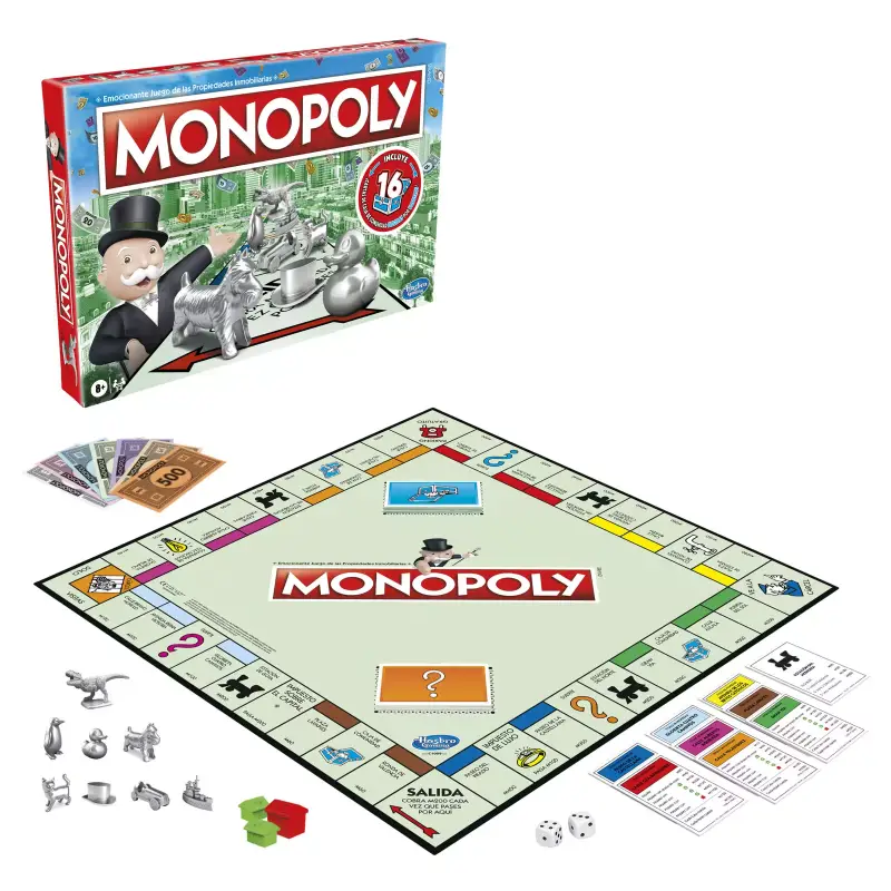 MONOPOLY CLÁSICO Hasbro Original MONOPOLY CLÁSICO Hasbro Original