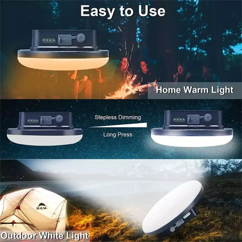Linterna Portátil Recargable Iluminación Fuerte y Amplia Linterna Portátil Recargable Iluminación Fuerte y Amplia