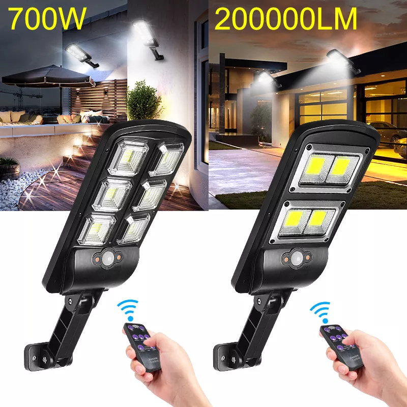 Potente luz solar LED para exteriores Potente luz solar LED para exteriores