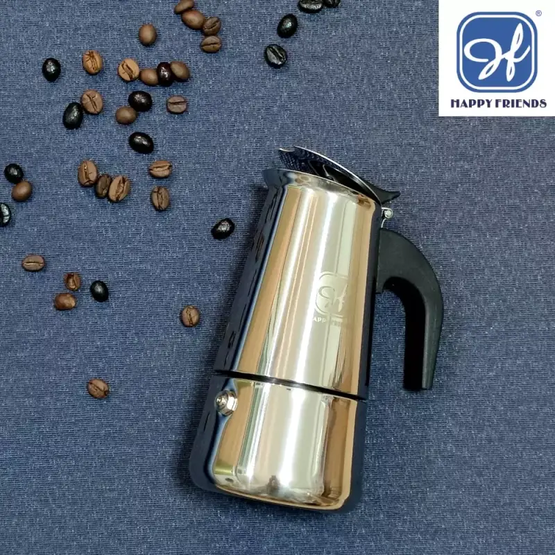 Cafetera Italiana Espresso de Acero Inoxidable Cafetera Italiana Espresso de Acero Inoxidable