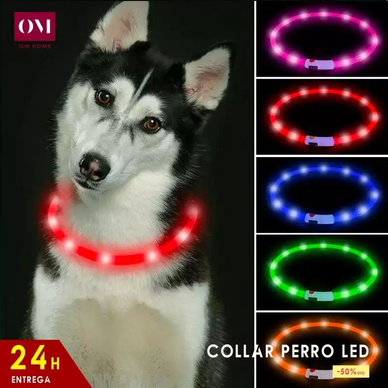 Collar LED para perros Collar LED para perros
