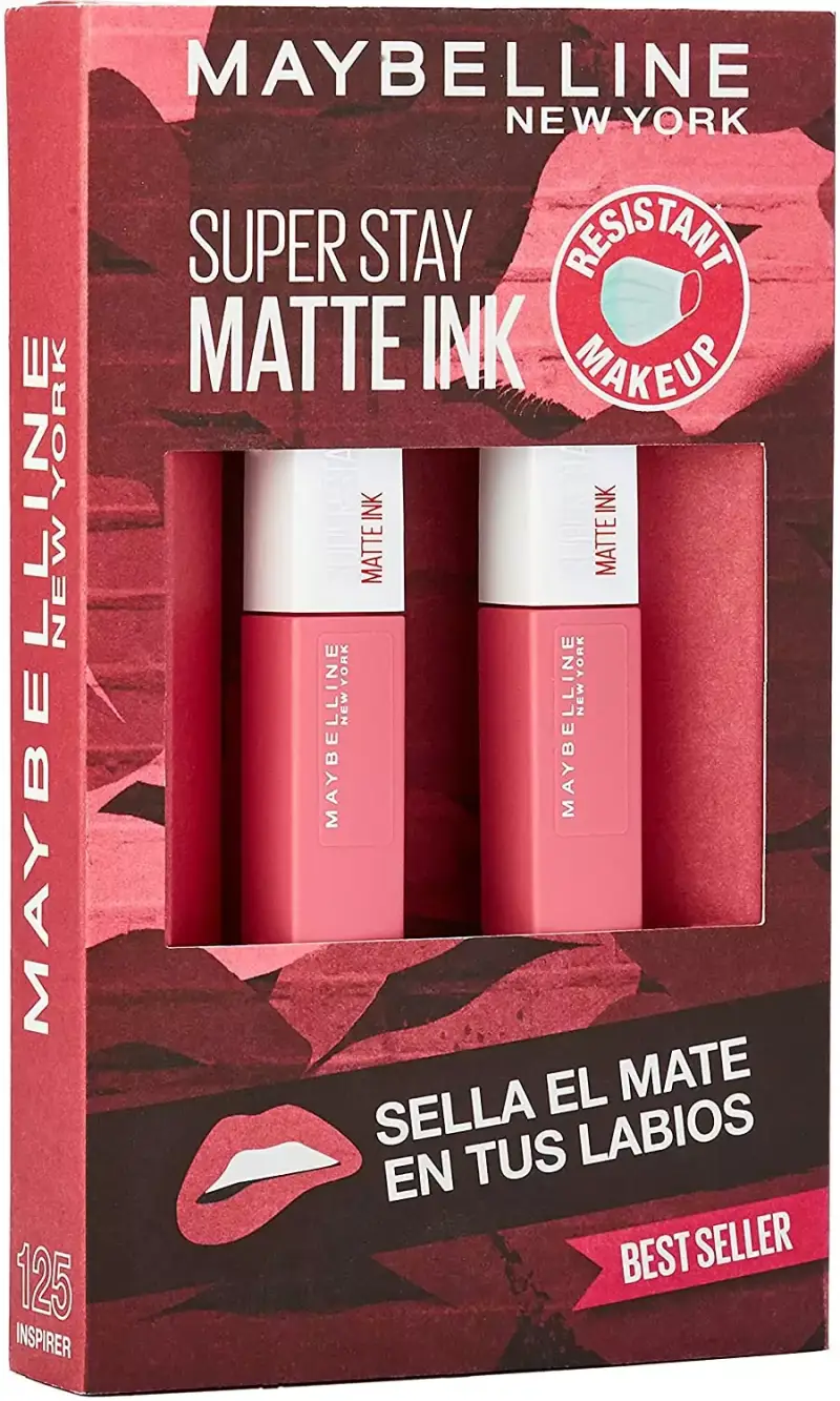 Cofre de 2 Pintalabios Maybelline New York Cofre de 2 Pintalabios Maybelline New York
