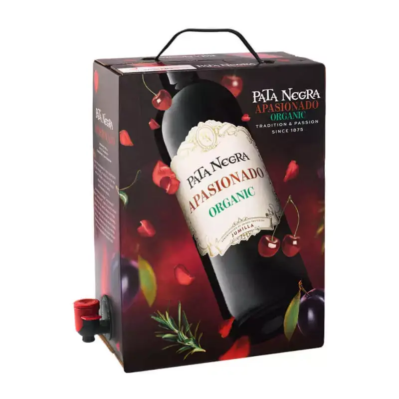 Vino tinto orgánico Pata Negra D.O.P. Jumilla 3 L Vino tinto orgánico Pata Negra D.O.P. Jumilla 3 L