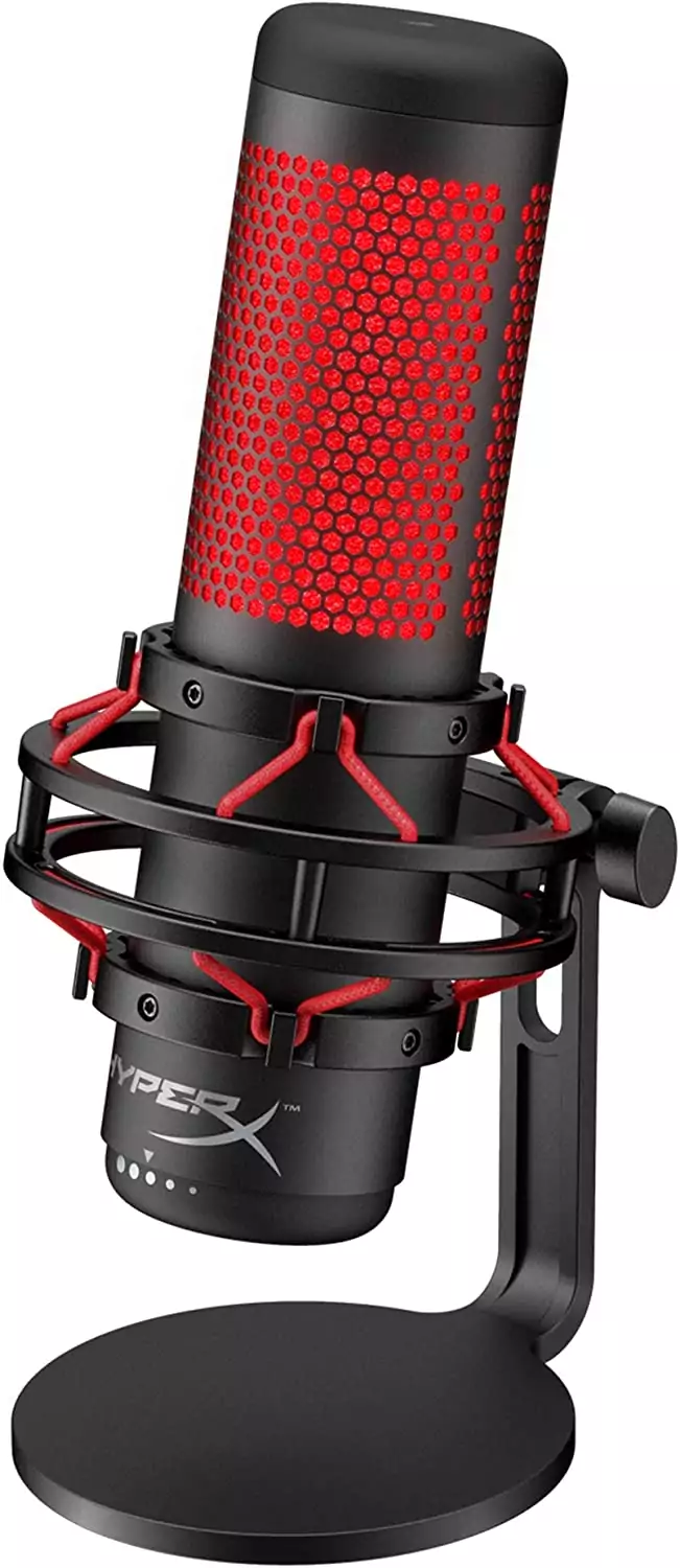 Micrófono para Streaming HyperX QuadCast Micrófono para Streaming HyperX QuadCast