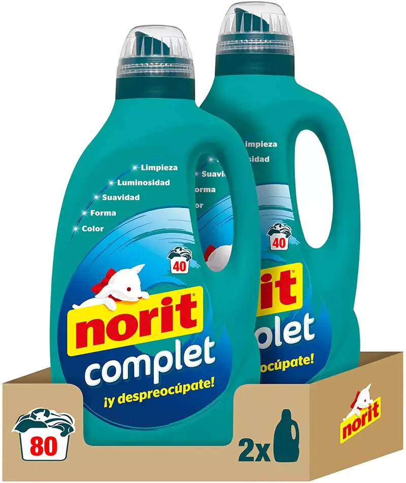 Pack de 2 detergentes Norit Complet 4000 ml Pack de 2 detergentes Norit Complet 4000 ml