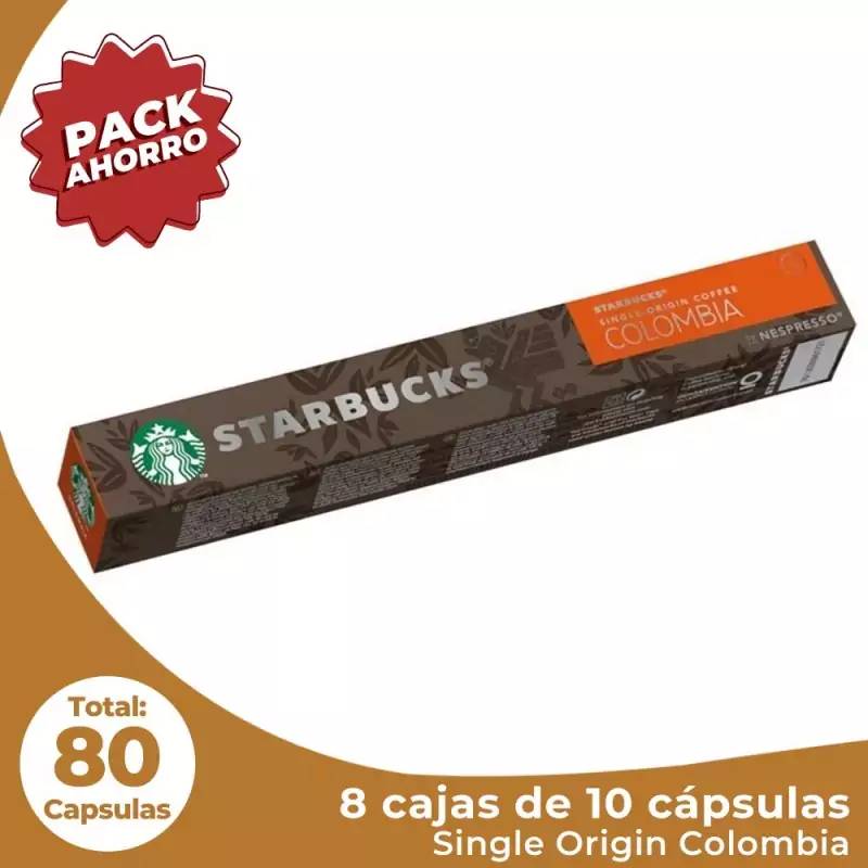 80 cápsulas de Café Starbucks para Nespresso 80 cápsulas de Café Starbucks para Nespresso