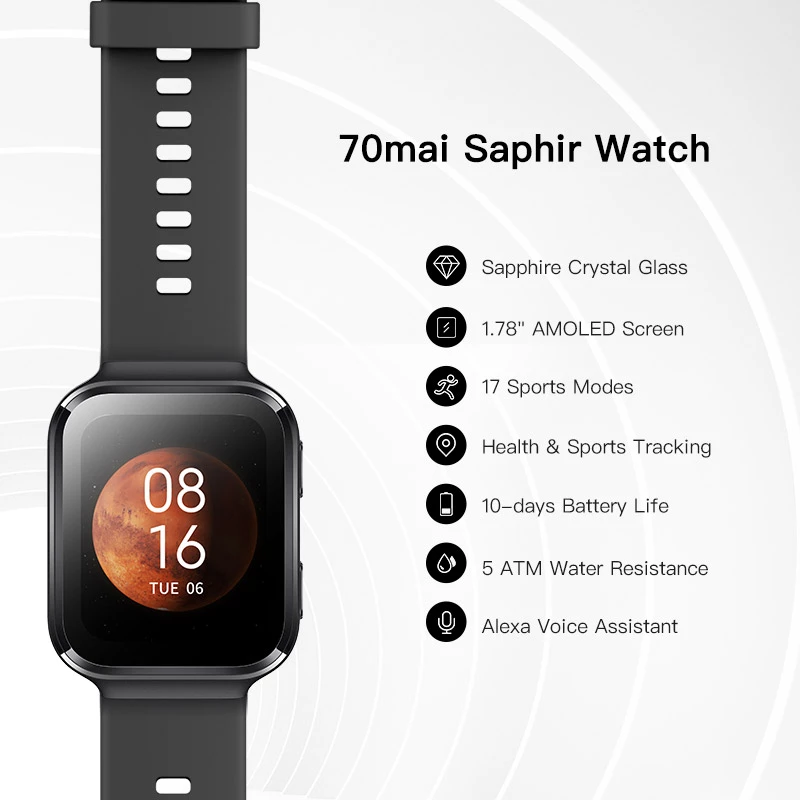 70mai Saphir Smartwatch 70mai Saphir Smartwatch