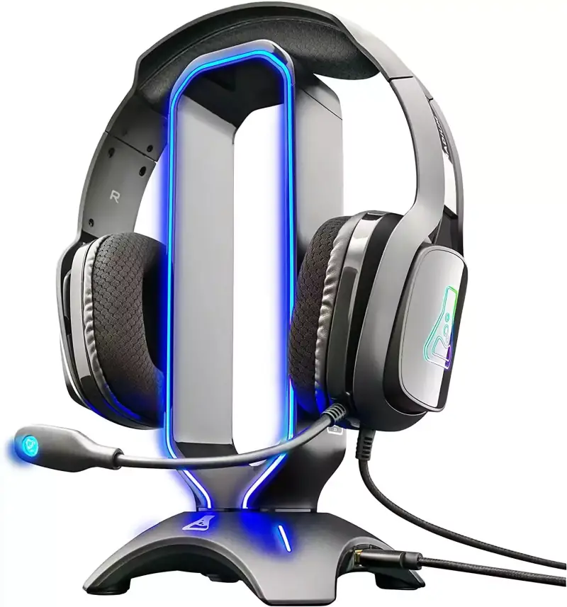Base antideslizante Gaming para auriculares Base antideslizante Gaming para auriculares