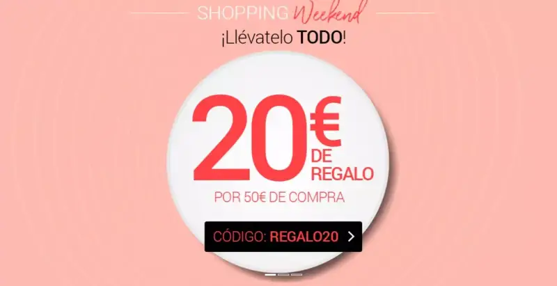 Regalo de 20€ por compra superior a 50€ en Magic Oulet Regalo de 20€ por compra superior a 50€ en Magic Oulet