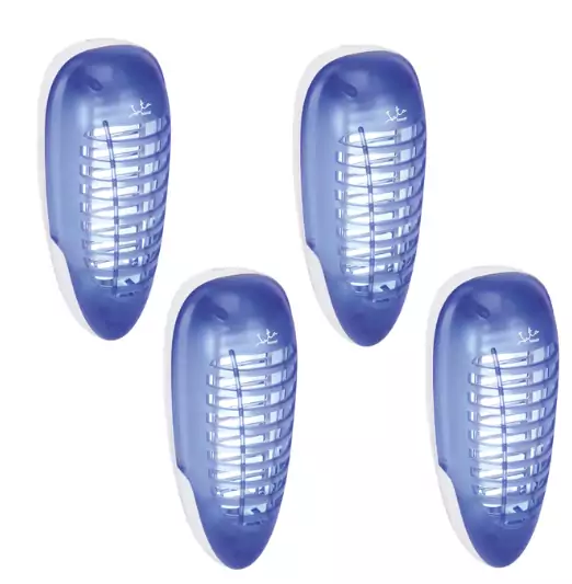 Pack de 4 lámparas antimosquitos eléctricas Pack de 4 lámparas antimosquitos eléctricas