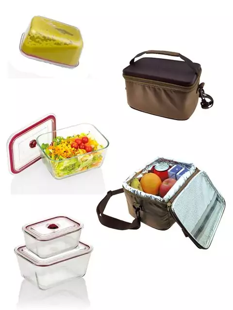 Pack de 2 Tuppers de Cristal y Nevera Portátil 4L Pack de 2 Tuppers de Cristal y Nevera Portátil 4L